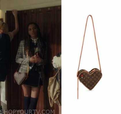 Gossip Girl Reboot: Season 1 Brown LV Logo Bag