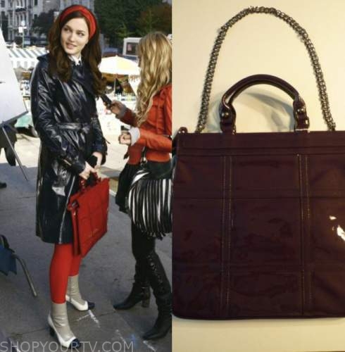 Gossip Girl: Season 1 Episode 18 Blair's Red Bucket Bag