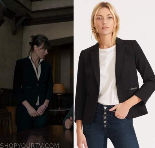 Evil: Season 2 Episode 5 Kristen's Black Zip Blazer | Fashion, Clothes ...