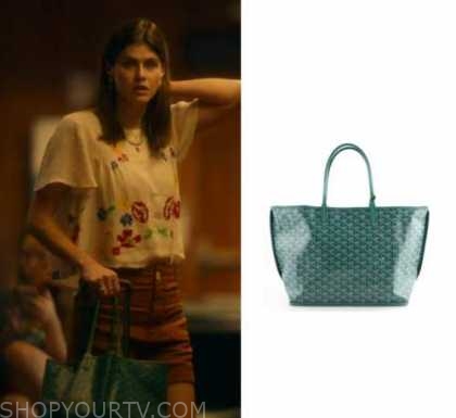 On The White Lotus, Rachel's Green Tote Bag Was Her Character's Key