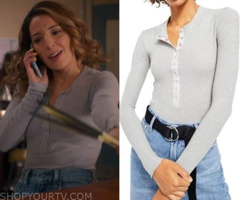 Turner And Hooch: Season 1 Episode 3 Erica's Waffle Knit Top | Shop Your TV