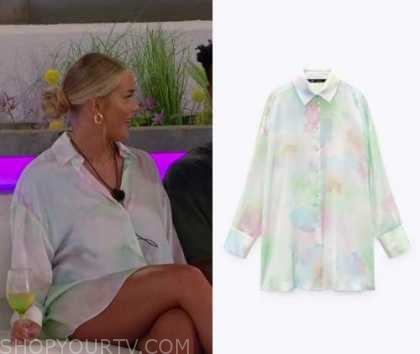 mary love island zara shirt