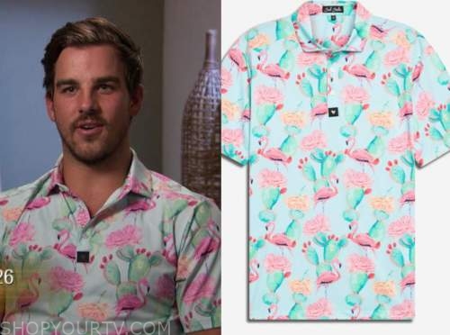 Bachelor in Paradise: Season 7 Episode 1 Noah Erb's Flamingo Shirt ...