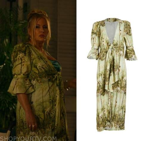 White Lotus' costume designer talks Tanya's 'Godfather' dress, more