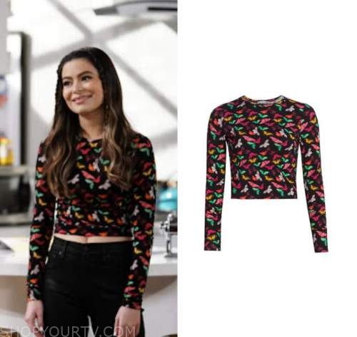 iCarly Reboot: Season 1 Episode 12 Carly's Butterfly Top | Shop Your TV