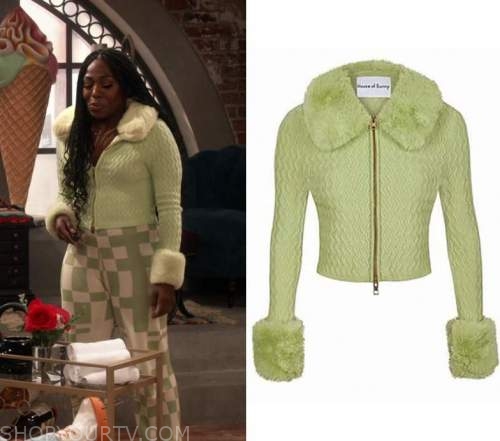 iCarly Reboot: Season 1 Episode 11 Harper's Green Zip Cardigan | Shop ...