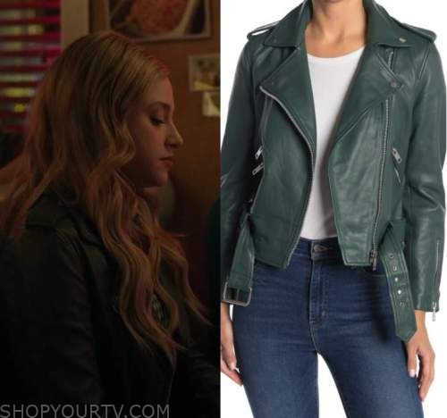 Riverdale SO5 Betty Cooper Leather Jacket - Motorcycle Jacket