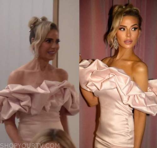 Real Housewives of Beverly Hills: Season 11 Episode 5/6 Dorit's LV Printed  Collared Dress