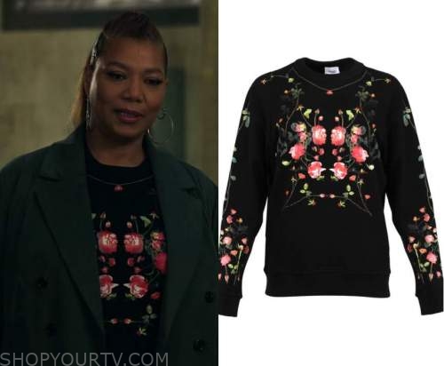 The Equalizer: Season 2 Episode 1 Robyn's Printed Sweatshirt | Shop Your TV