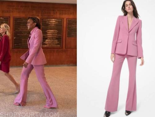 Good Morning America: October 2021 Robin Roberts's Pink Blazer and