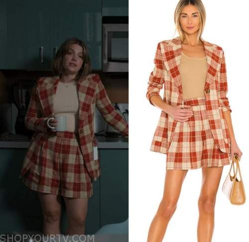 The Good Doctor: Season 5 Episode 3 Lea's Plaid Blazer & Shorts Set ...