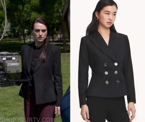 Supergirl: Season 6 Episode 16 Lena's Double Breasted Blazer | Shop Your TV