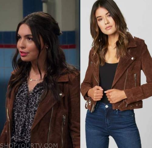 Head of the Class: Season 1 Episode 3 Alicia's Brown Jacket | Shop Your TV