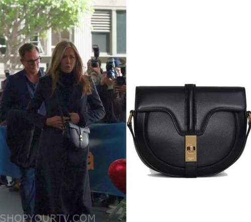 WornOnTV: Alex's green leather handbag on The Morning Show, Jennifer  Aniston