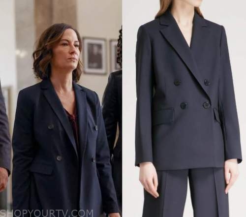 Law and Order Organized Crime: Season 2 Episode 8 Anne's Blue BLazer ...