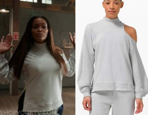 Queens: Season 1 Episode 3 Brianna's Cut Out Sweater | Shop Your TV