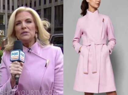 Fox and Friends: November 2021 Janice Dean's Pink Coat | Shop Your TV