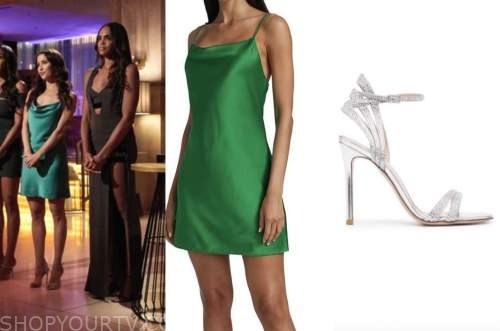 The Bachelorette: Season 18 Episode 7 Kaitlyn Bristowe's Green Satin ...