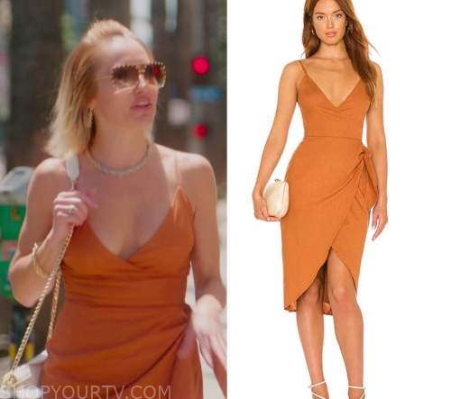 WornOnTV: Mary's yellow halter neck dress on Selling Sunset, Mary  Fitzgerald