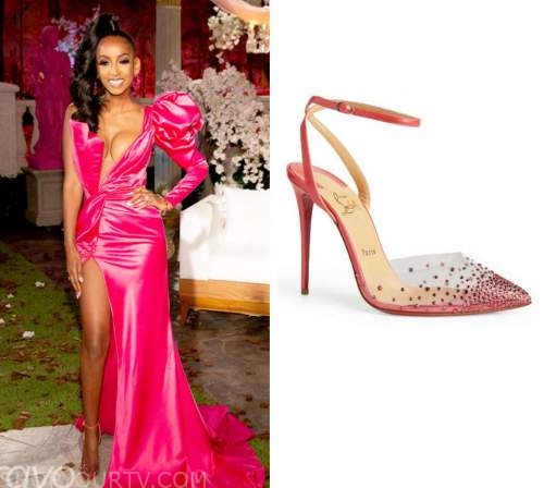 Real Housewives of Potomac: Season 6 Reunion Askale's Pink Sandals ...