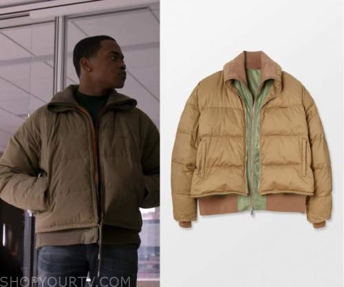 Power Book II – Ghost: Season 2 Episode 2 Tariq's Green Puffer Jacket ...