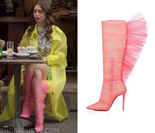 Lily Collins Says 'Emily in Paris' Stilettos Sent Her To The Doctors