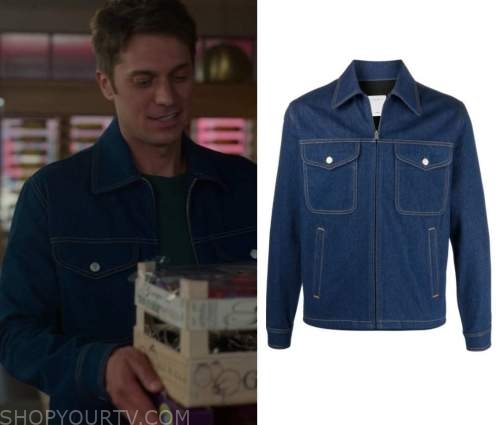 Emily in Paris: Season 2 Episode 6 Gabriel's Blue Jacket | Shop Your TV