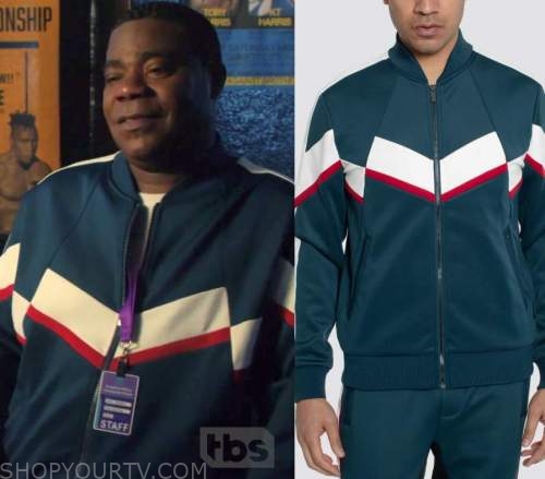 The Last OG: Season 4 Episode 9 Tray's Zip Track Jacket | Shop Your TV