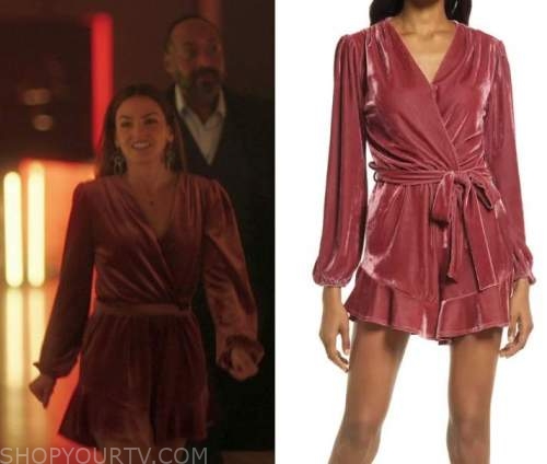 The Flash: Season 8 Episode 5 Allegra's Velvet Dress | Shop Your TV