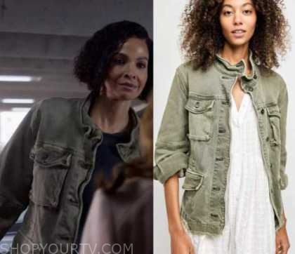 Queens: Season 1 Episode 7 Tina's Military Jacket | Shop Your TV