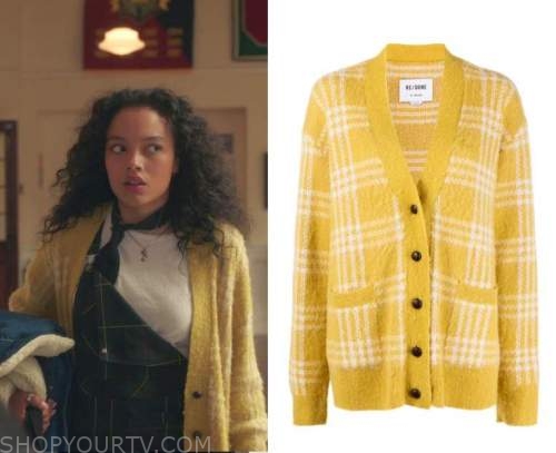 Gossip Girl Reboot: Season 1 Episode 11 Zoya's Yellow Cardigan | Shop ...