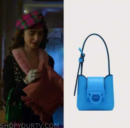 Emily in Paris: Season 2 Episode 3 Emily's Green Mini Bag | Shop Your TV