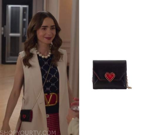 EMILY IN PARIS : Season 3 Episode 9 Emily's handbag