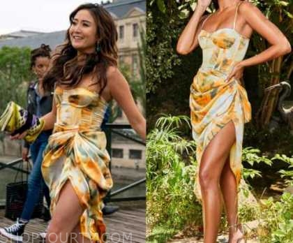 Mindy Chen's PrettyLittleThing Outfit from Emily in Paris Season 2