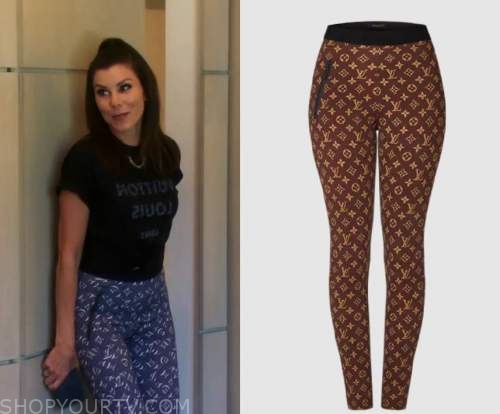 Jessica Hart, Louis Vuitton Leggings