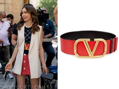 Emily in Paris: Season 2 Episode 9 Emily's Red Belt | Shop Your TV