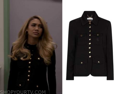 givenchy jacket cane power book 2 outfits