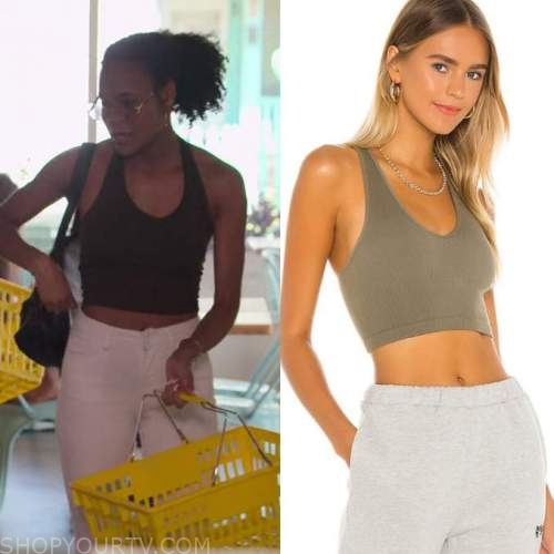 Twentysomethings Austin: Season 1 Episode 2 Olive Halter Top 