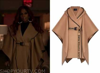 Power Book II Ghost Mary J. Blige White Trench Coat