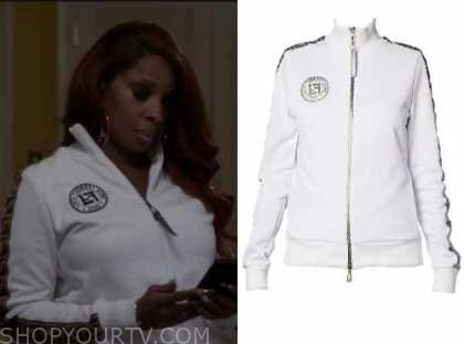 Power Book II Ghost Season 2 Monet Tejada Brown Shearling Coat