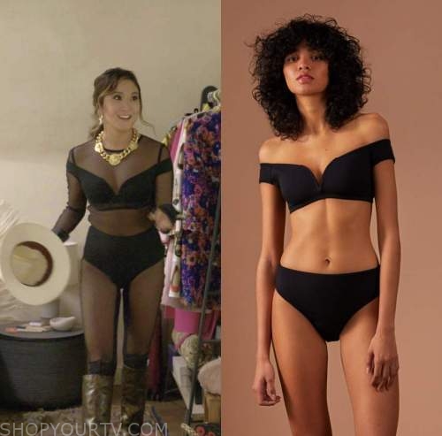 Emily in Paris: Season 2 Episode 4 Mindy's Black Bra