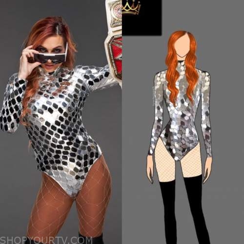 Suit up with Becky Lynch! The outfit comes around. Buy it in the Shop now!