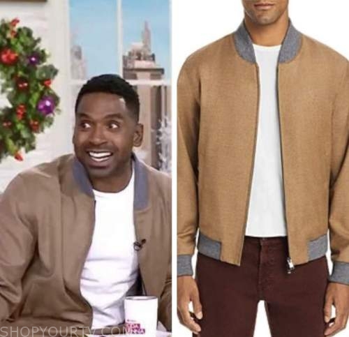 The Today Show: January 2022 Justin Sylvester's Camel and Grey Bomber ...