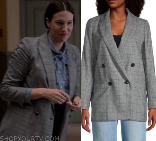 Single Drunk Female: Season 1 Episode 3 Olivia's Check Blazer | Shop ...