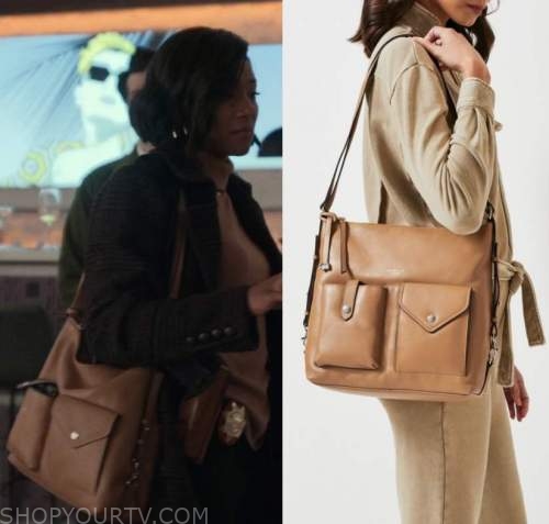 The Afterparty: Season 1 Episode 1 Detective Danner's Tan Bag | Shop ...