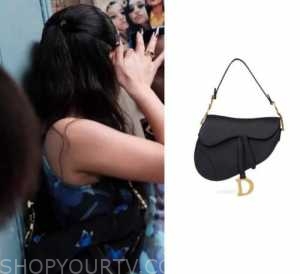 Euphoria: Season 2 Episode 3 Maddy's Black Handbag with Blue ...