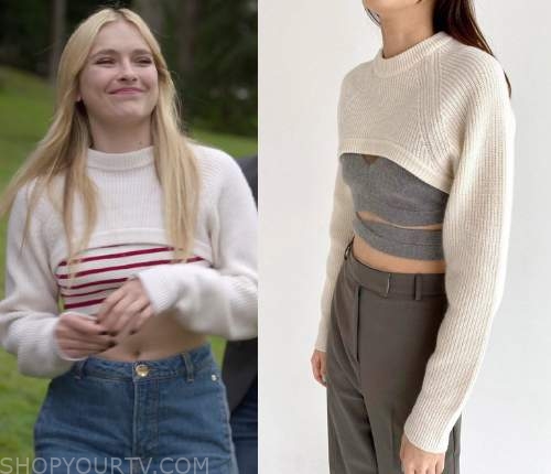 Polene Numero Un Mini worn by Camille Razat as seen in Emily in Paris  (S01E05)