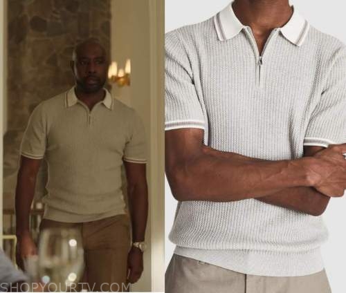 Our Kind of People: Season 1 Episode 12 Knit Polo | Shop Your TV