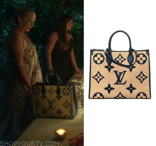 Real Housewives of Orange County: Season 16 Episode 7 Shannon's Straw LV  Print Tote Bag