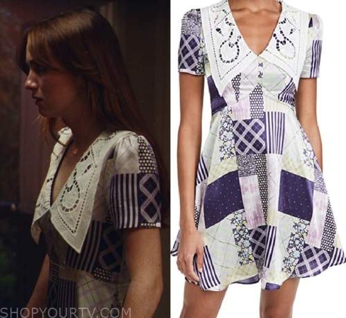 Euphoria: Season 2 Episode 4 Maddy's Green Satin Lace Trim Slip & Robe